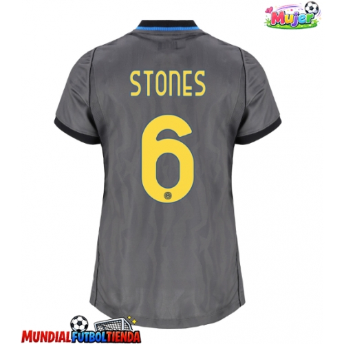 Camiseta Inter Milan John Stones #6 Tercera Equipación Replica 2026-27 para mujer mangas cortas